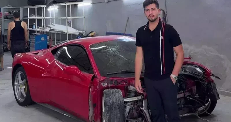 Büyükçekmece de hurdaya dönen 15 milyonluk aracın sahibi: Alalı 5 gün olmuştu, hiç binemeden gitti