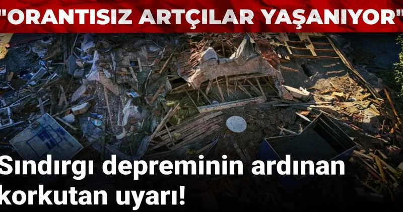 Sındırgı depreminin ardından korkutan uyarı!