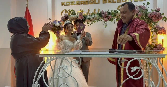 Zonguldak a Güney Koreli damat Zonguldak Haberleri