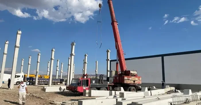 Ankara’da inşaatı devam eden fabrikada iş kazası: 1 ölü