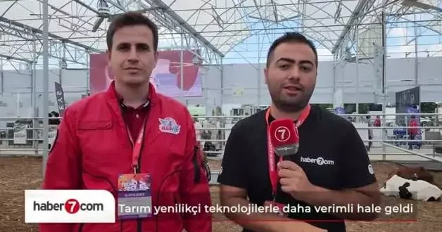 TEKNOFEST TE bir ilk! Teknoloji ve hayvancılık bir araya getirildi