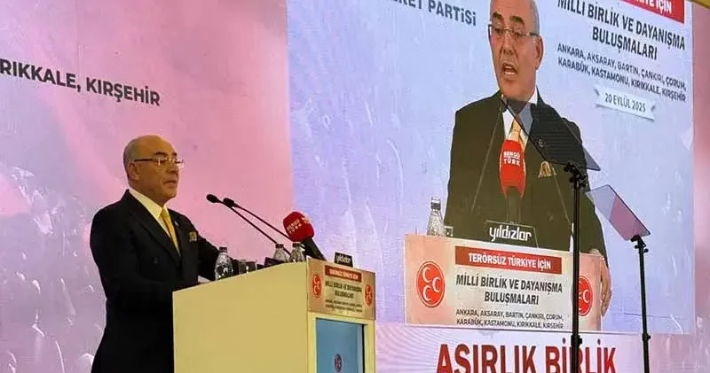 MHP li Karakaya: Terörsüz Türkiye, nizamı aleme giden yoldur