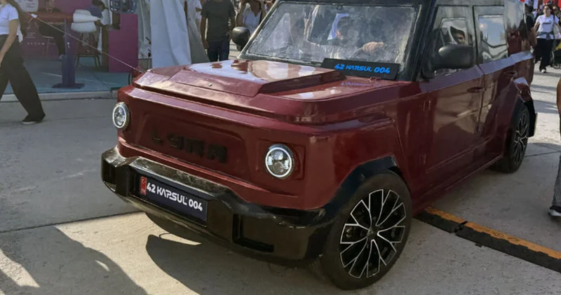 Öğrencilerin geliştirdiği elektrikli araç Lyra, TEKNOFESTte sergileniyor Teknoloji Haberleri