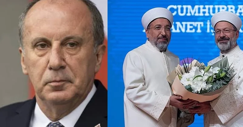 Helallik isteyen Ali Erbaş a Muharrem İnce den yanıt Sözcü Gazetesi
