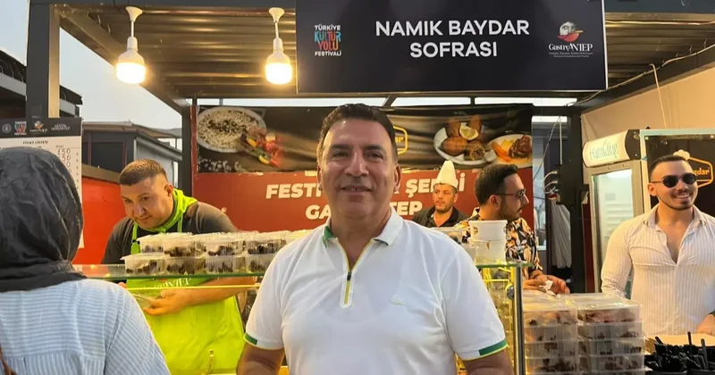 Gastronomi festivalinde Gaziantepli hanımlara meydan okudu: Yuvalamada ilk 5’teyim