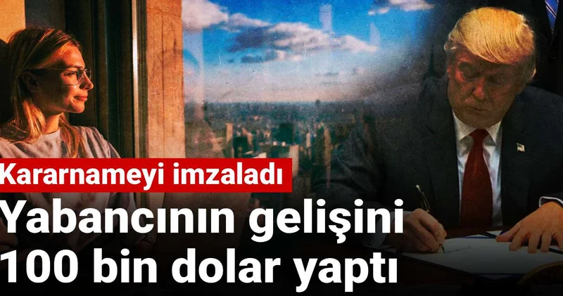 Trump yeni çalışma vizesi maliyetini belirledi