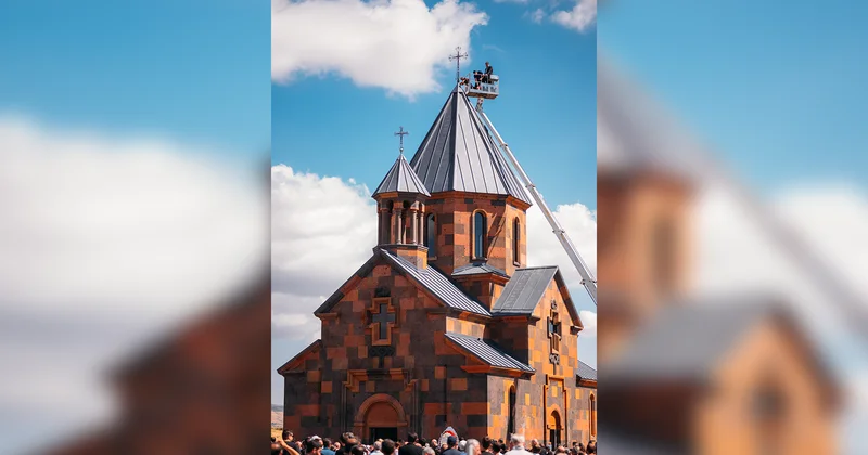 Ermenistan’daki Surp Asdvadzadzin Kilisesi, Efrim Bağ’ın katkılarıyla yenilendi Agos