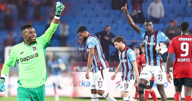 Onana asist yaptı: Trabzonspor berabere kaldı