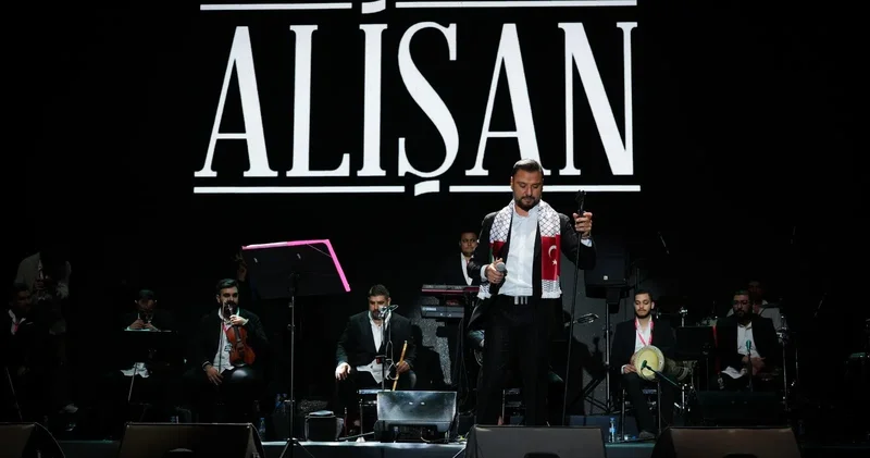 Alişan Bingöl’de verdiği konserde “Yıkılasın İsrail” tepkisi