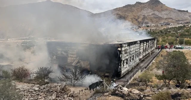 Kayseri OSB’de büyük yangın: Mobilya fabrikası alevlere teslim oldu VİDEO İZLE