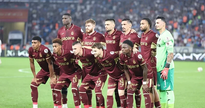 Trabzonspor un konuğu Gaziantep FK! Bordo mavililerin ilk 11 i belli oldu.