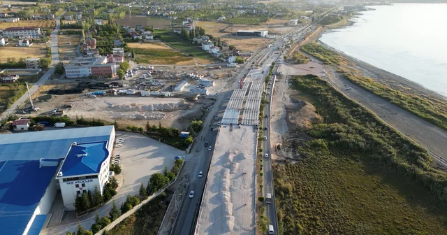 Van da köprülü kavşak ve bağlantı yolu çalışmaları sürüyor Van Haberleri