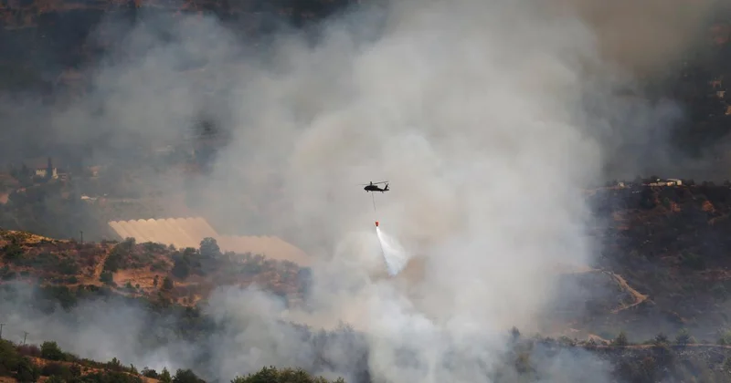 Alanya Aliefendi deki yangın tamamen kontrol altına alındı