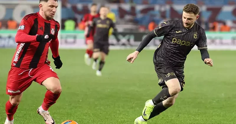 Trabzonspor ile Gaziantep FK ligde 13 üncü randevuda