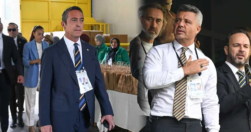Ali Koç ve Sadettin Saran seçim öncesi karşılaştı