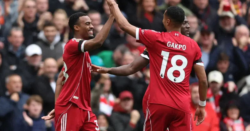 Derbi ateşini Gravenberch yaktı! Liverpool, Everton u evine boş yolladı