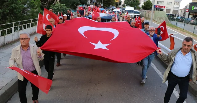 Emekli astsubaylar özlük hakları için yürüdü Samsun Haberleri