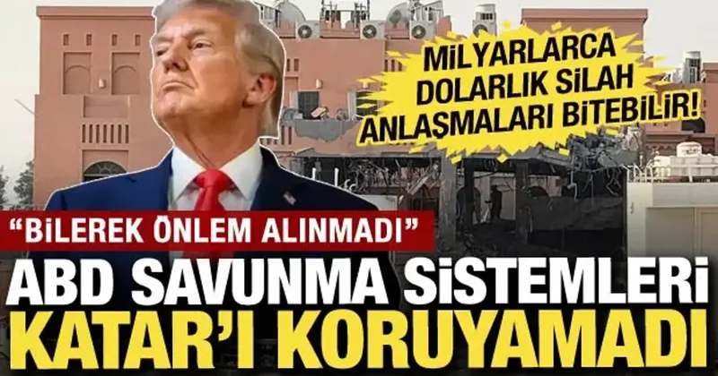 ABD savunma sistemleri Katar ı koruyamadı: Ülkeler silah anlaşmalarına karşı tedirgin