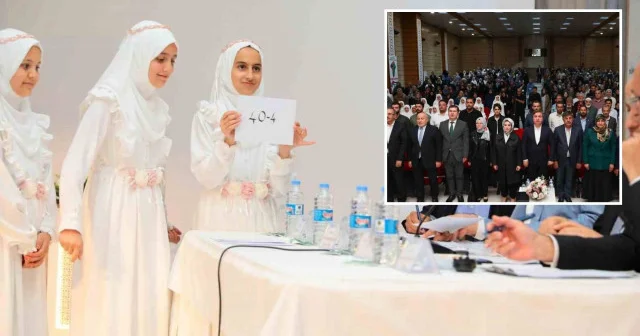 Erzincan da Umre ödüllü ezber Hadis i Şerif yarışması düzenlendi Aktüel Haberleri