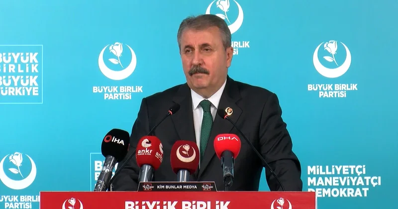 BBP Genel Başkanı Destici: Terör sorununun kökü kazınmıştır