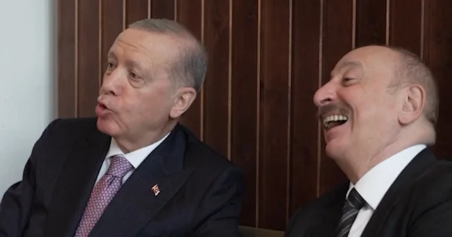 Erdoğan ile Aliyev arasında torun sohbeti: Budapeşte zirvesine samimi anlar damga vurdu VİDEO İZLE