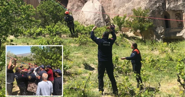 Az daha facia ile sonuçlanıyordu: Nevşehir de sıcak hava balonu zorunlu iniş yaptı Gündem Haberleri