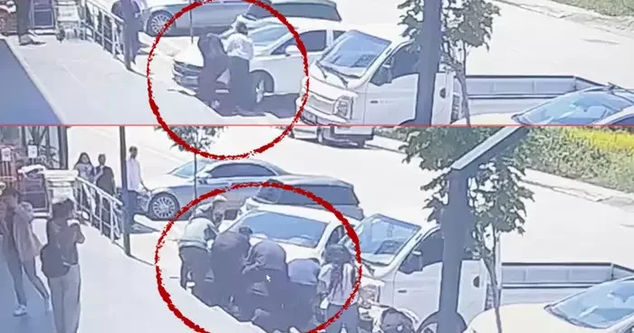 Yalova can pazarı... Park etmek istemişti: Genç kız aracın altında kaldı! O anlar kamerada