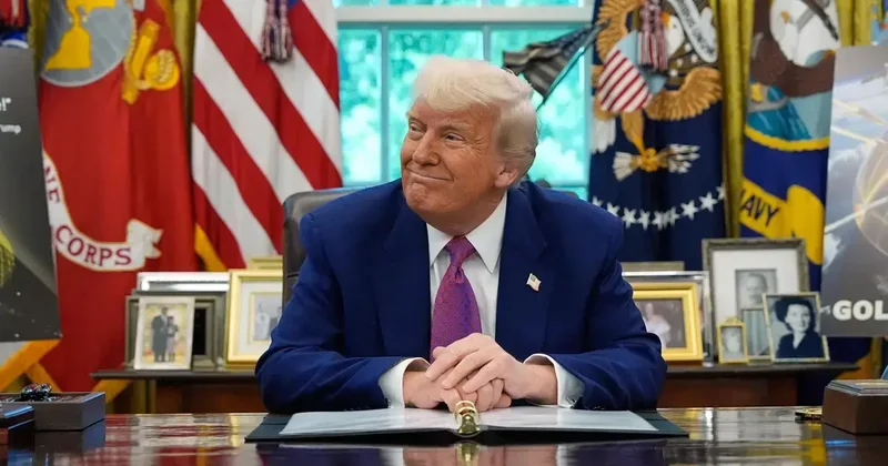 Son dakika... ABD Başkanı Trump duyurdu: ABD nin altın kubbesi olacak