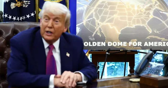 ABD Başkanı Trump: Yeni savunma sistemimiz Altın Kubbe yi kuruyoruz. İsrail in demir kubbesinden daha iyi olacak