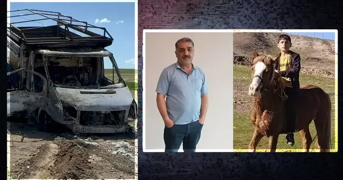 Baba ve oğlunun cesedi yanan kamyondan çıkmıştı! Diyarbakır daki vahşette sır perdesi aralanıyor... Aile üyeleri aynı ismi işaret etti