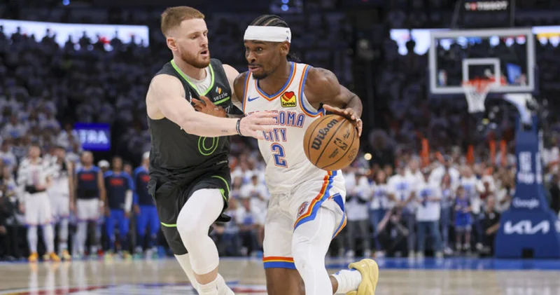 NBA konferans finalinde Timberwolves u yenen Thunder, seride öne geçti! Basketbol Haberleri