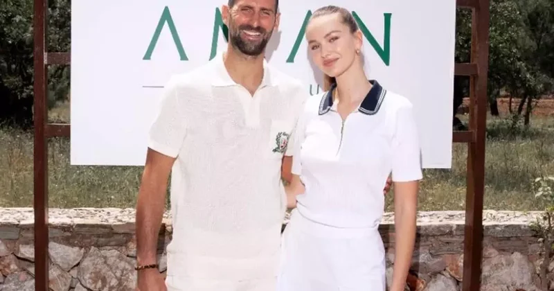 Dünyaca ünlü tenisçi Novak Djokovic, Hollywood yıldızı Redmane ile Bodrum da