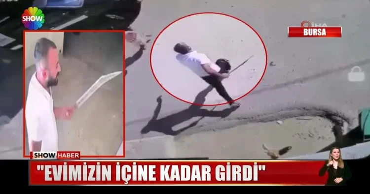 Palalı çöp kavgası!
