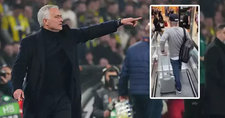 Mourinho Fenerbahçe den ayrılabilir! İtalyanlar görüntüledi ve transfer iddiası