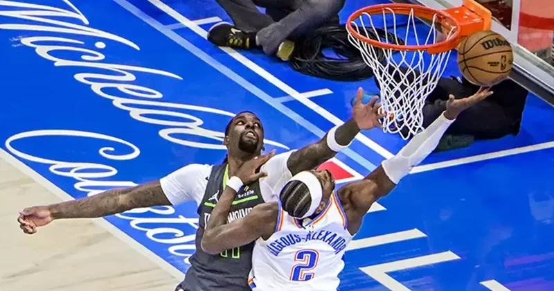 Thunder dominate Game 1 of Western Finals against Timberwolves