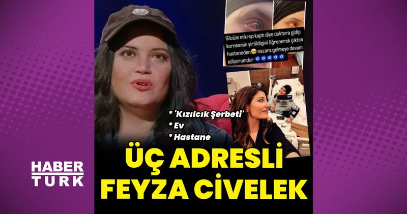 Kızılcık Şerbet nin Nilay ı Feyza Civelek in korneası yırtıldı Magazin haberleri