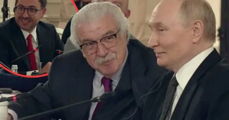 Putin, Türk gazeteciyle şakalaştı: Ya eşiyle geldi ya da....