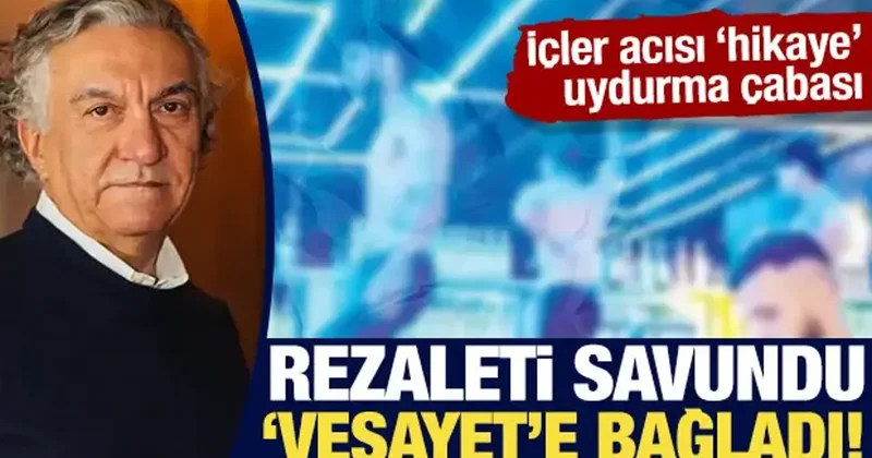 Gazeteci Mehmet Yılmaz dans rezaletini savundu vesayet e bağladı