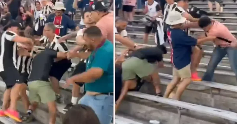 Maçtan saatler sonra ortaya çıkan görüntü! Öldüresiye dövdüler