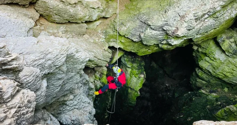 Adıyaman daki mağaralarda bulundu; 65 metre derinlikte ilginç manzara
