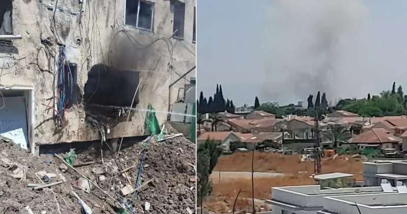Savaşın başından bu yana bir ilk! İran dronu İsrail i vurdu