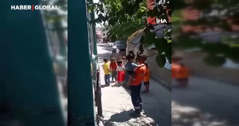 Temizlik görevlisinin hareketi yürekleri ısıttı
