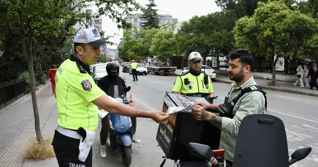 Samsun da motosiklet sürücüleri güvenli motosiklet sürüşü hakkında bilgilendirildi Samsun Haberleri