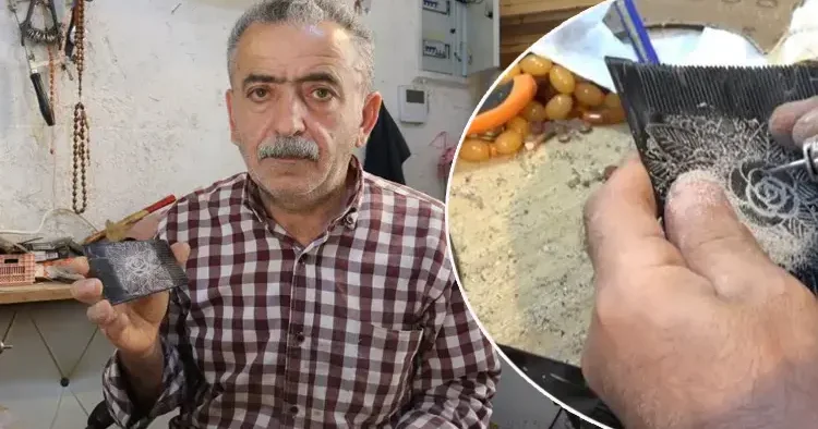 Sivas ta kemik ve boynuzdan yapılıyor! Meraklıları tarafından ilgi görüyor