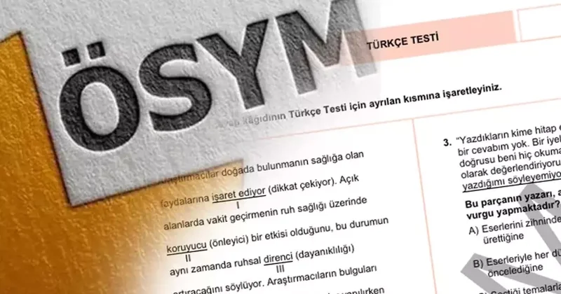 2025 YKS TYT Türkçe ve sosyal bilimler soru cevapları! TYT sözel ÖSYM soru kitapçığı ve PDF sorgulama ekranı Spor Haberleri