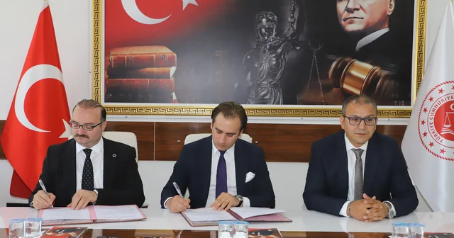 Erzurum da denetimli serbestlikte Atatürk Üniversitesiyle işbirliği protokolü imzalandı Erzurum Haberleri