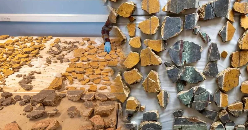Binlerce parçaya bölünmüştü, yıllar sonra bir araya getirildi: Bu sanat eserinde tek bir şey yazıyordu Sözcü Gazetesi