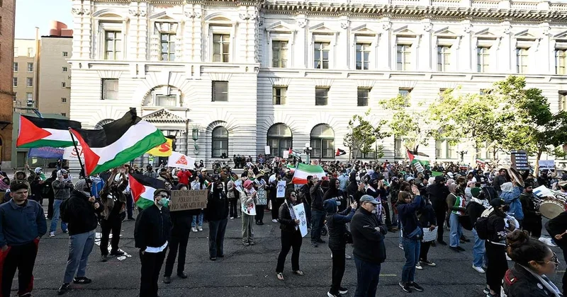 ABD de İran da Savaşa Hayır’ protestosu Sözcü Gazetesi