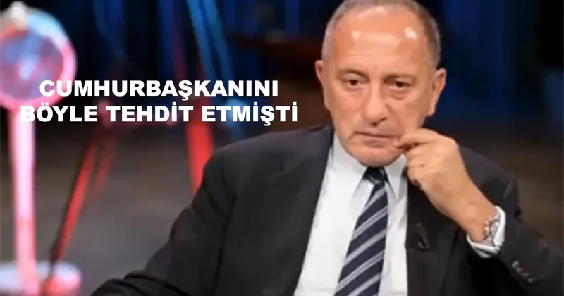 Fatih Altaylı nın Cumhurbaşkanını tehdit ettiği video