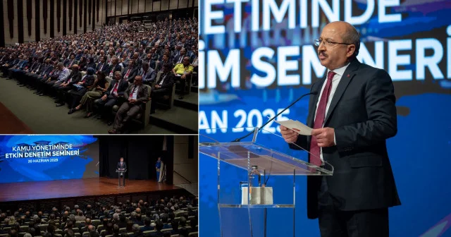 Kamu Yönetiminde Etkin Denetim Semineri Cumhurbaşkanlığı Millet Kütüphanesinde düzenlendi Gündem Haberleri